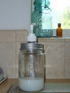 mason jar soap dispenser