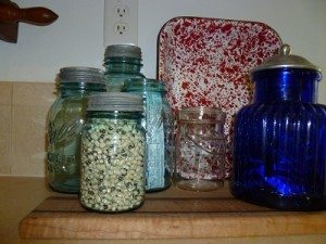 pretty food canisters and storage