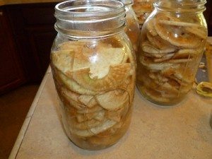 Raw packing the jars
