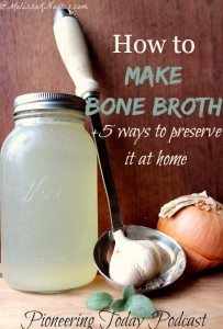 Learn how to make bone broth and stock. A great way to stretch your food budget dollars and provide additional nutrients for your family. Love the 5 different ways to preserve the bone broth at home. I never thought of doing the number 2 and 3. Great ideas to use up the carcass and bones you'd normally just toss. Read this now for tips and ways to make your bone broth go even further.