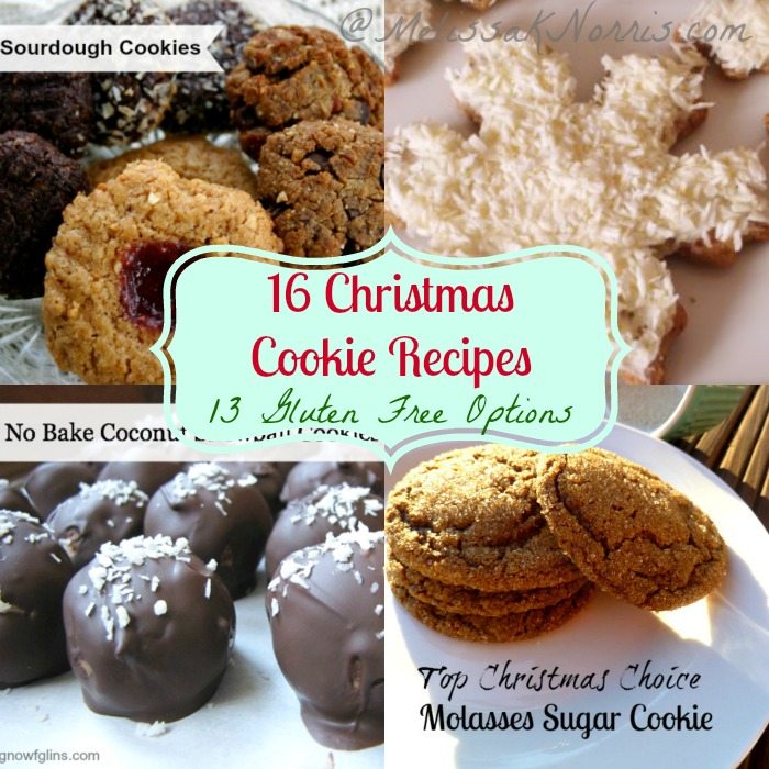 I love Christmas baking but I didn't have any gluten free recipes for friends and family. This is a great roundup of real food cookies with gluten free options. I can't wait to try some for our cookie exchange. 
