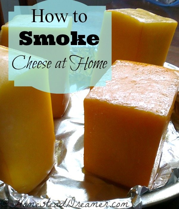 Smoke your own cheese at home. Love the tips on smoking and tips on using the freezer! 