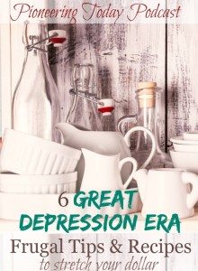 Tired of the rising cost of groceries? The Great Depression Era frugal tips and recipes show how to use potatoes to stretch your food dollars, including how to use potato water in place of milk in your baking. I love the 1920's recipes and learning how to increase my independence from the grocery stores! Read this now if you need new ways to save money in the kitchen. I can't wait to the try pie, I'd have never thought you could use potatoes that way. 