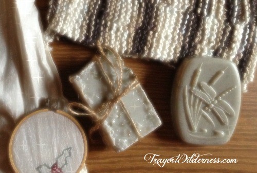 DIY Christmas Tree Goat Milk Soap