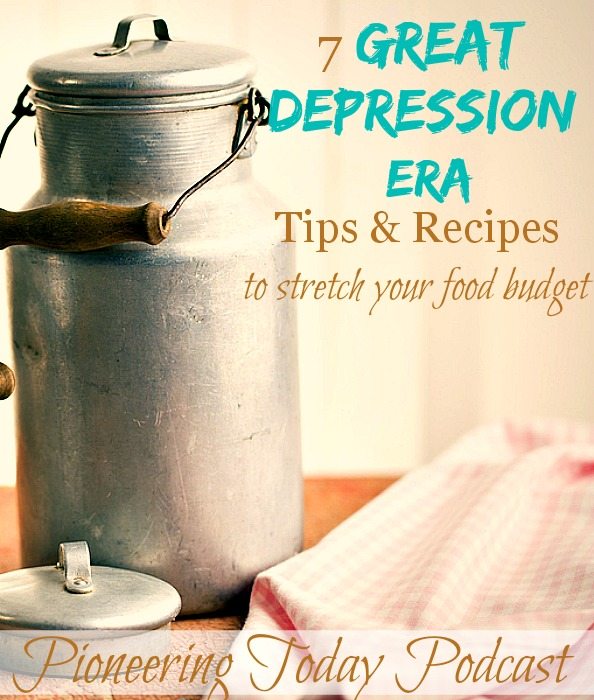 Need to stretch your food budget dollars? These tried and tried true recipes and tips have been passed down since the Great Depression era in her family. I love these stories and tips from people who went through hard times and came out the other side. Read this now to help save money now. 