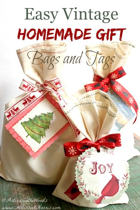 How To Make Quick Gift Bag Tags Using Free Supplies