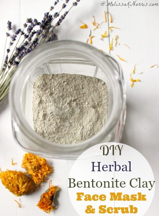 Bentonite clay face mask diy