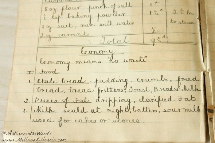 Need to save money and live frugally? These are 16 tips from my great-grandmother in 1913 that still apply today. Read now for time tested tips to stretch your dollar