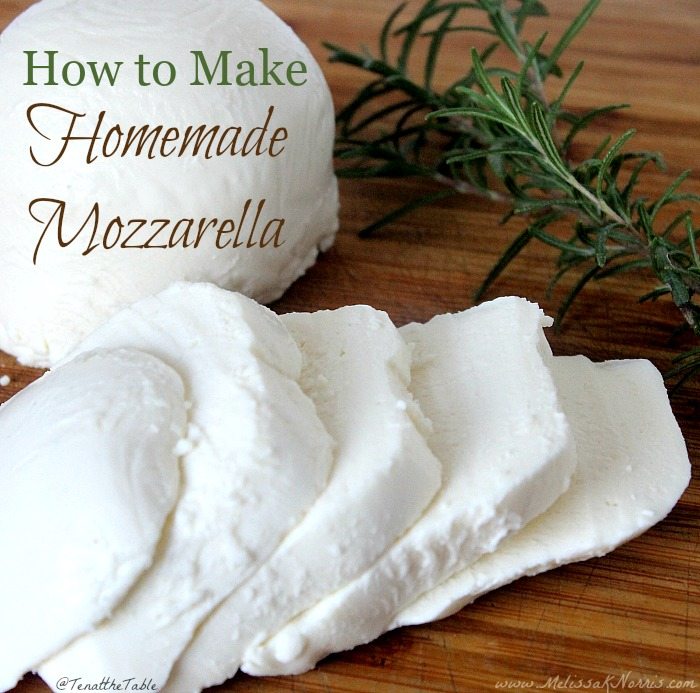 How To Make Homemade Mozzarella