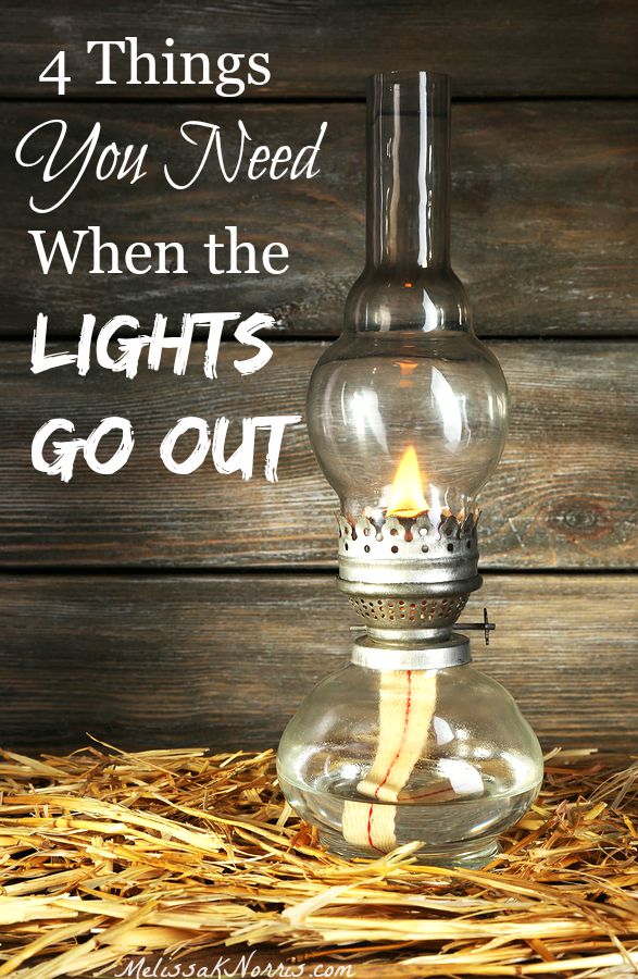 Get Ready Now for When the Lights Go Out