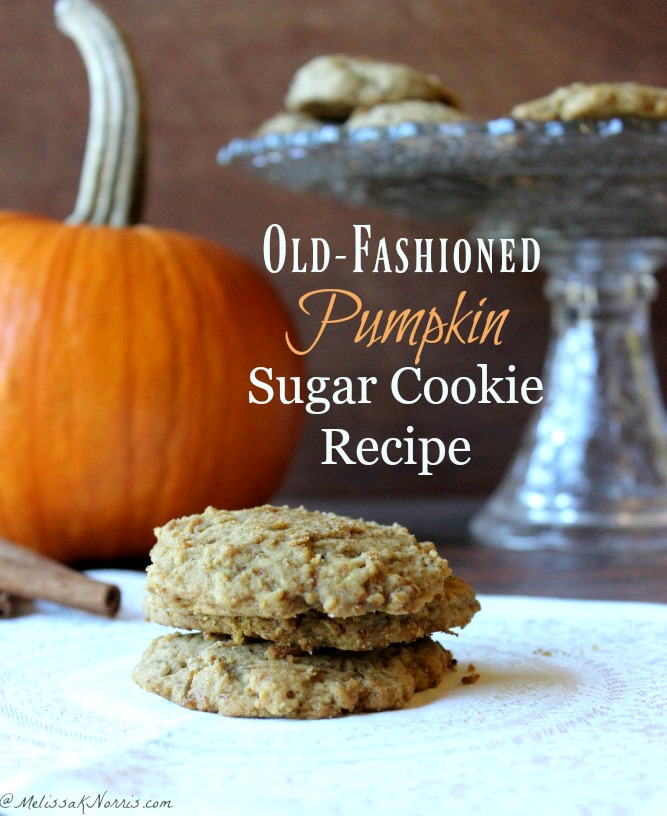 These old-fashioned pumpkin cookies are amazing, plus they use real pumpkin. I can't stop eating them! Grab the recipe here