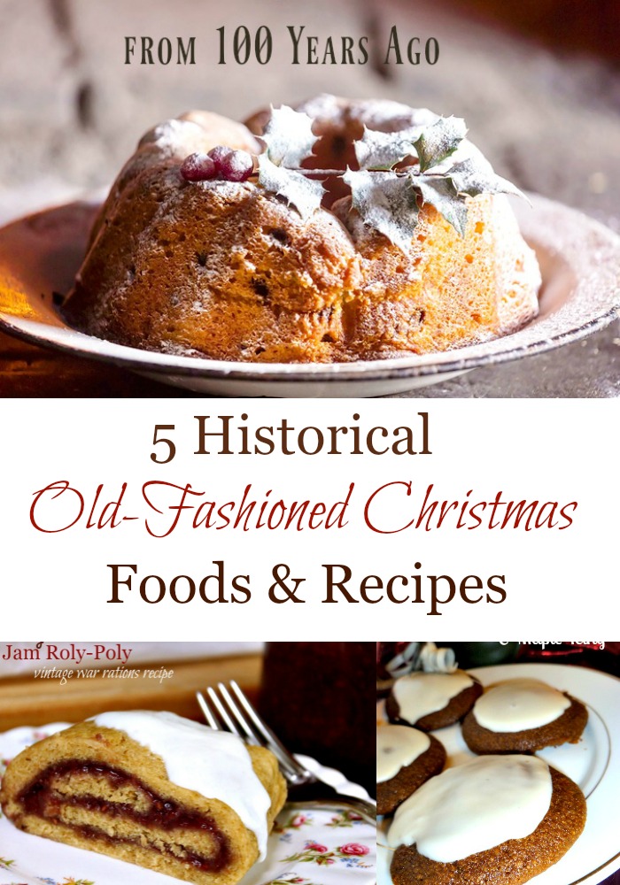 These 5 historical old-fashioned Christmas recipes from 100 years ago are amazing and totally from scratch. Grab these now and serve up favorites like Ma and Laura Ingalls Wilder would have.