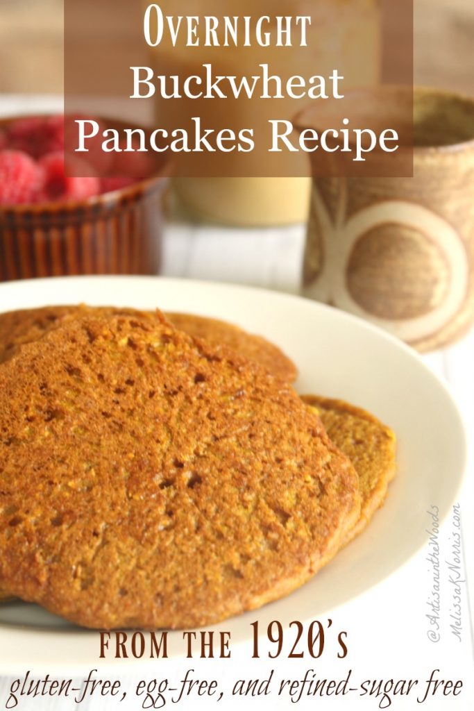 Overnight Buckwheat Pancake Recipe from scratch