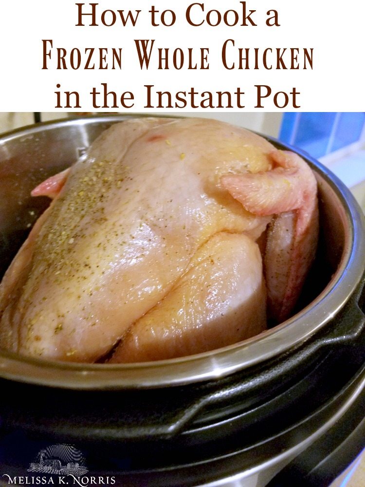 How to Cook a Whole Chicken in the Instant Pot