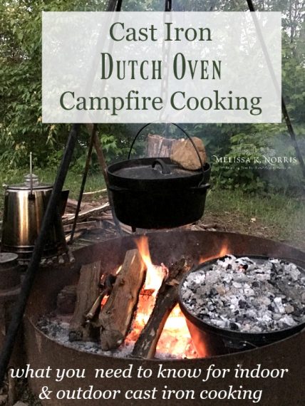 Cast Iron And Dutch Oven Outdoor Campfire Cooking Melissa K Norris 