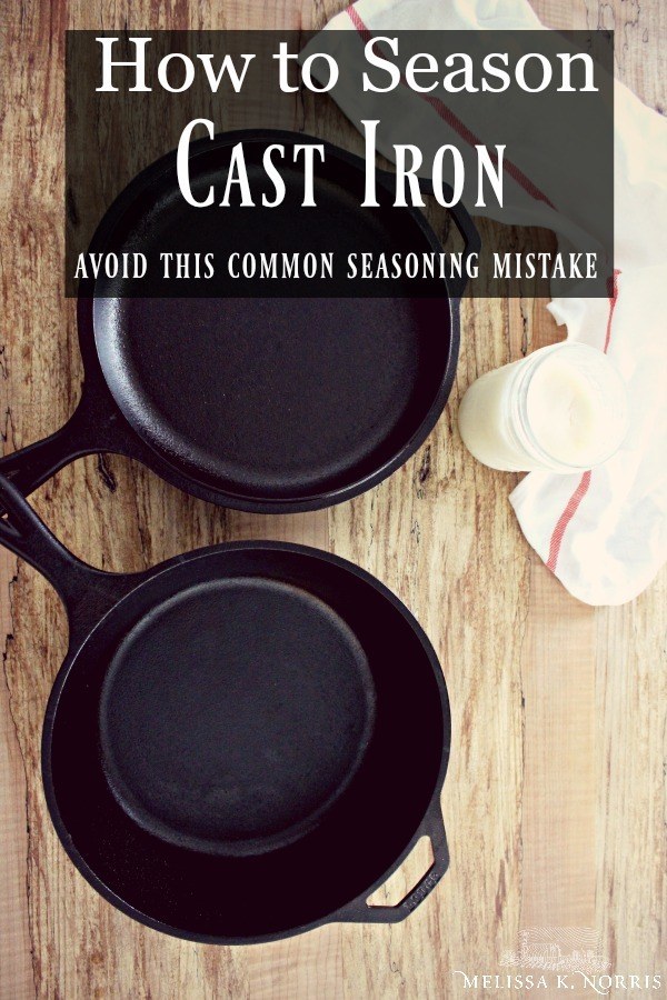 How to Season Cast Iron - Season a Cast Iron Pan in the Oven