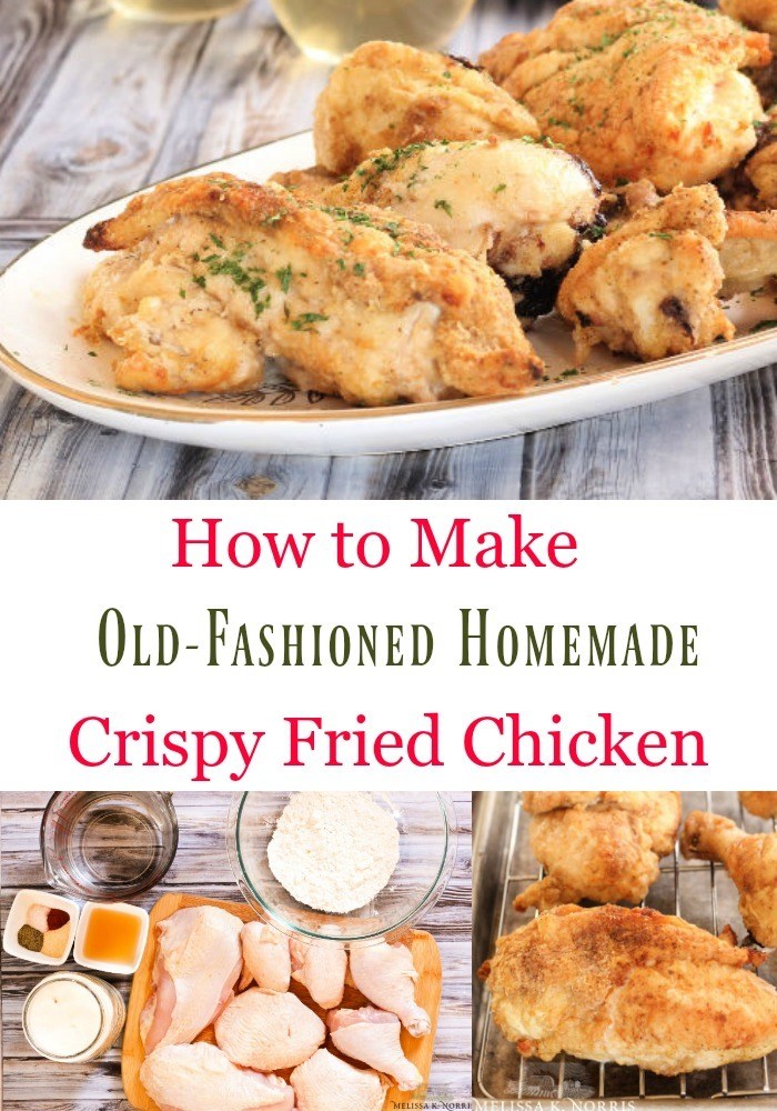 Crispy Fried Chicken - Old-fashioned Fried Chicken Recipe Homestead ...