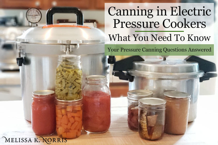Pros & Cons of Electric Pressure Canners (+Water Bath) - Melissa K