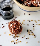traditional popcorn ball molasses F