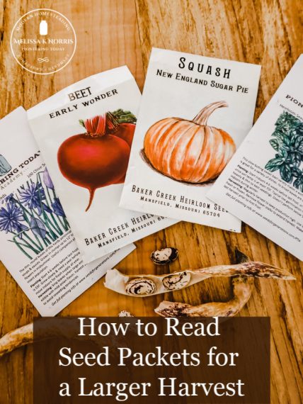 Seed Packet Information - How to Read Seed Packets for Gardening ...