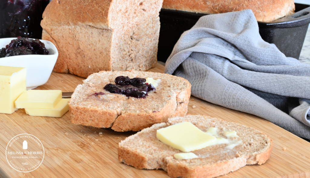 Homemade Honey Wheat Bread