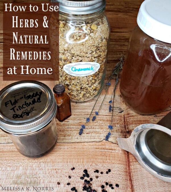 How to Use Herbs and Natural Remedies At Home - Melissa K. Norris