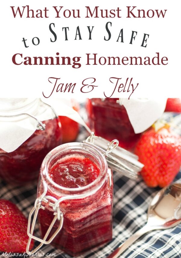 How To Stay Safe Canning Homemade Jam & Jelly - Melissa K. Norris