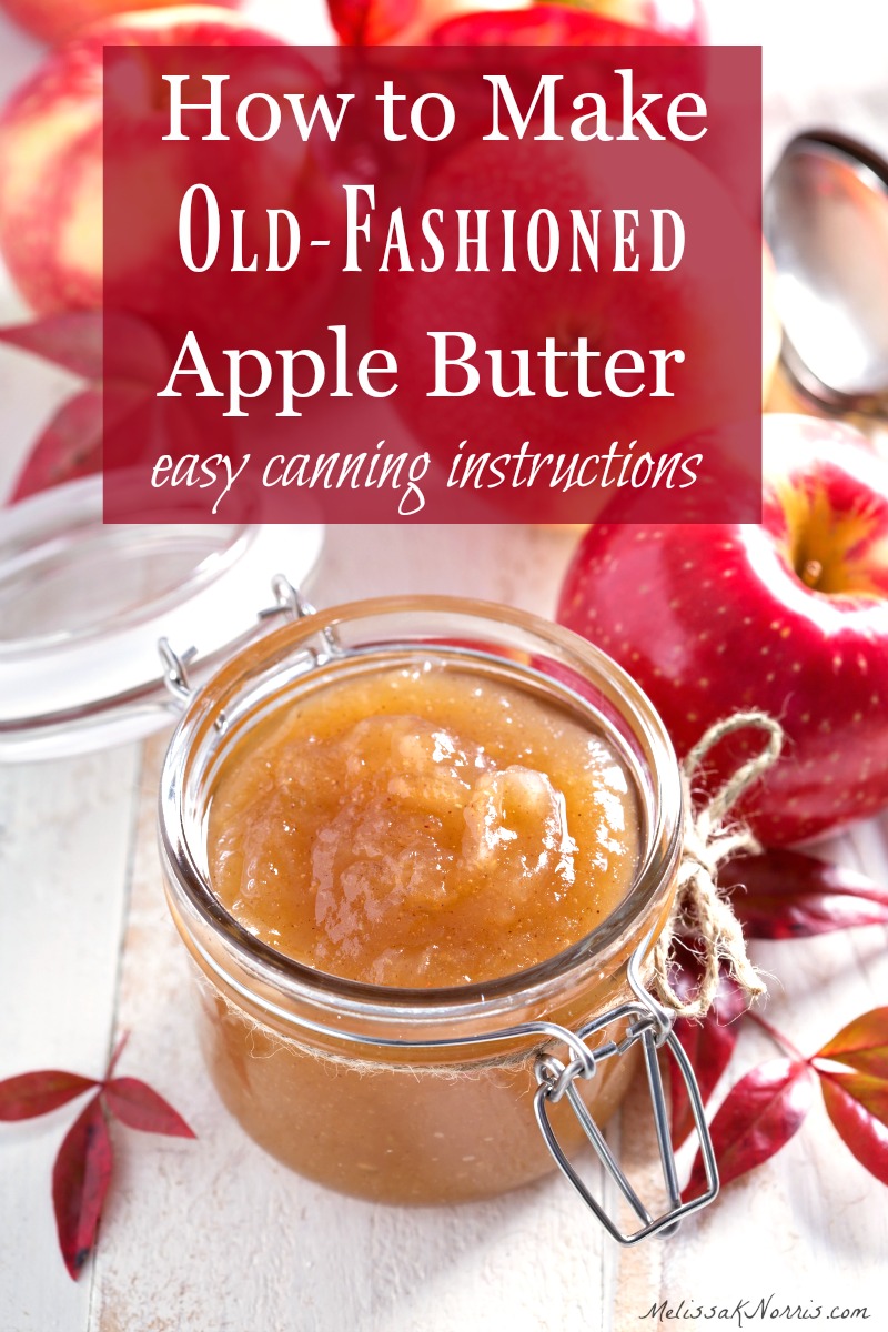 How to Make Apple Butter- Easy Canning Instructions