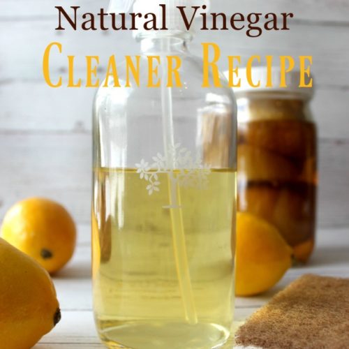 How to Make a Homemade Vinegar Cleaning Solution