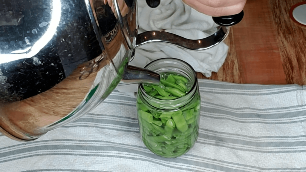 removing air bubbles when pressure canning green beans