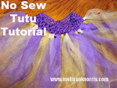 How To Make A No Sew Tutu Tutorial