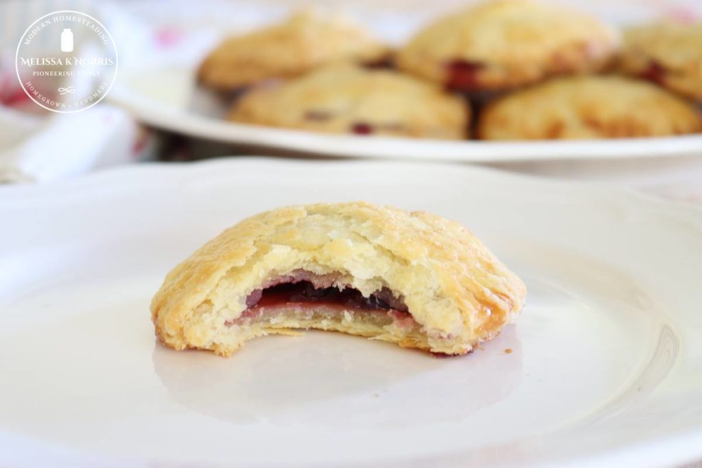 pastry dough rolled and cut out on counter for homemade pop tarts