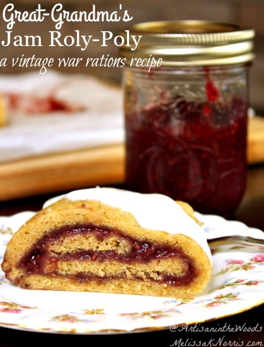 Vintage Jam Roly-Poly without Suet Recipe