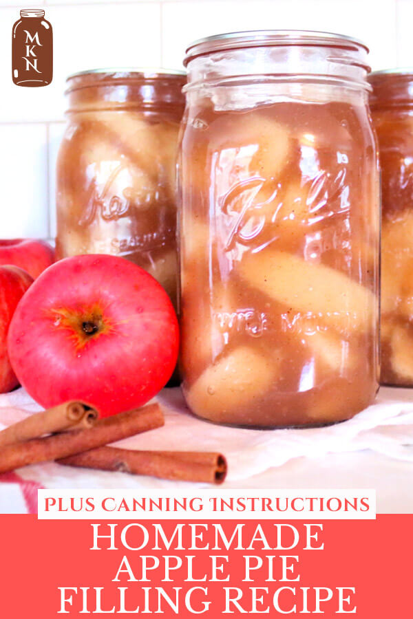 Easy Homemade Canned Apple Pie Filling Melissa K Norris