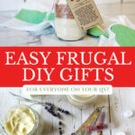 Two DIY gifts on a Pinterest pin.