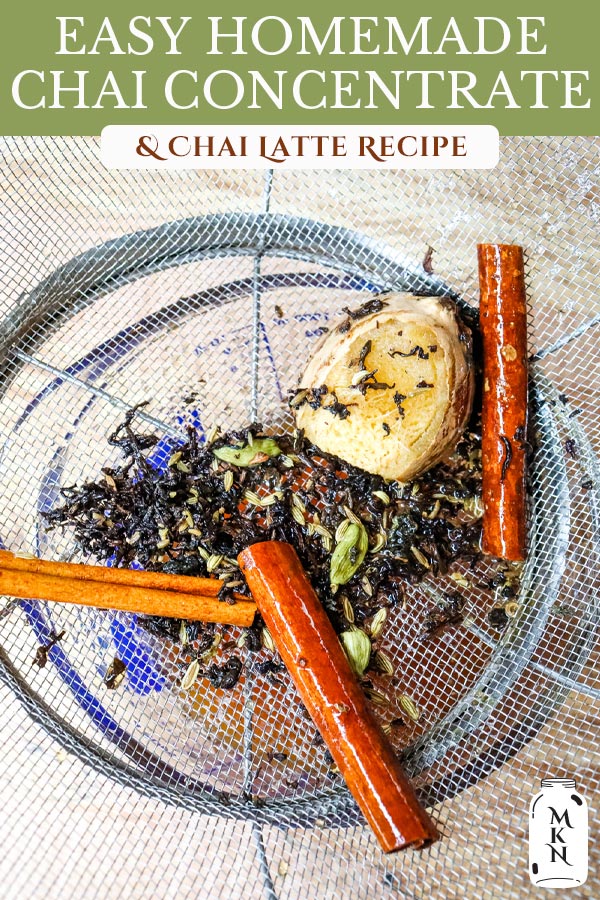 Chai Tea Concentrate (And Dirty Chai Recipe) Melissa K. Norris