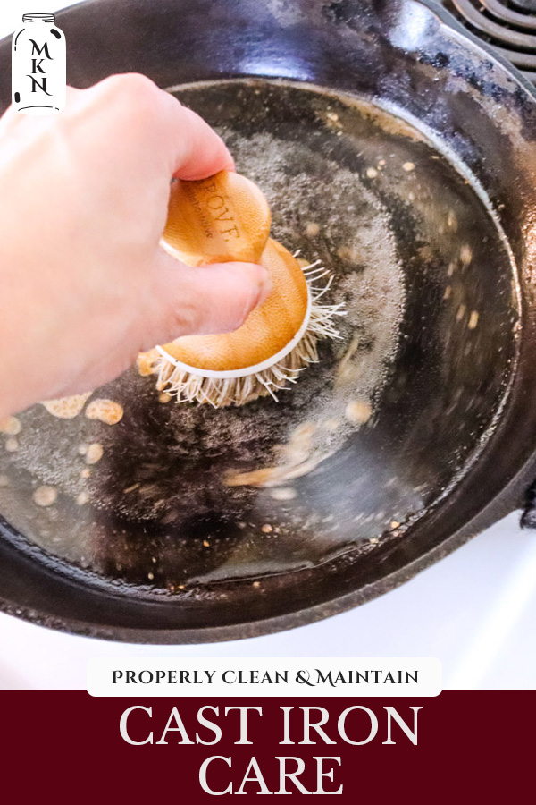 How to Wash a Cast Iron Skillet to Maintain Seasoning - Melissa K. Norris