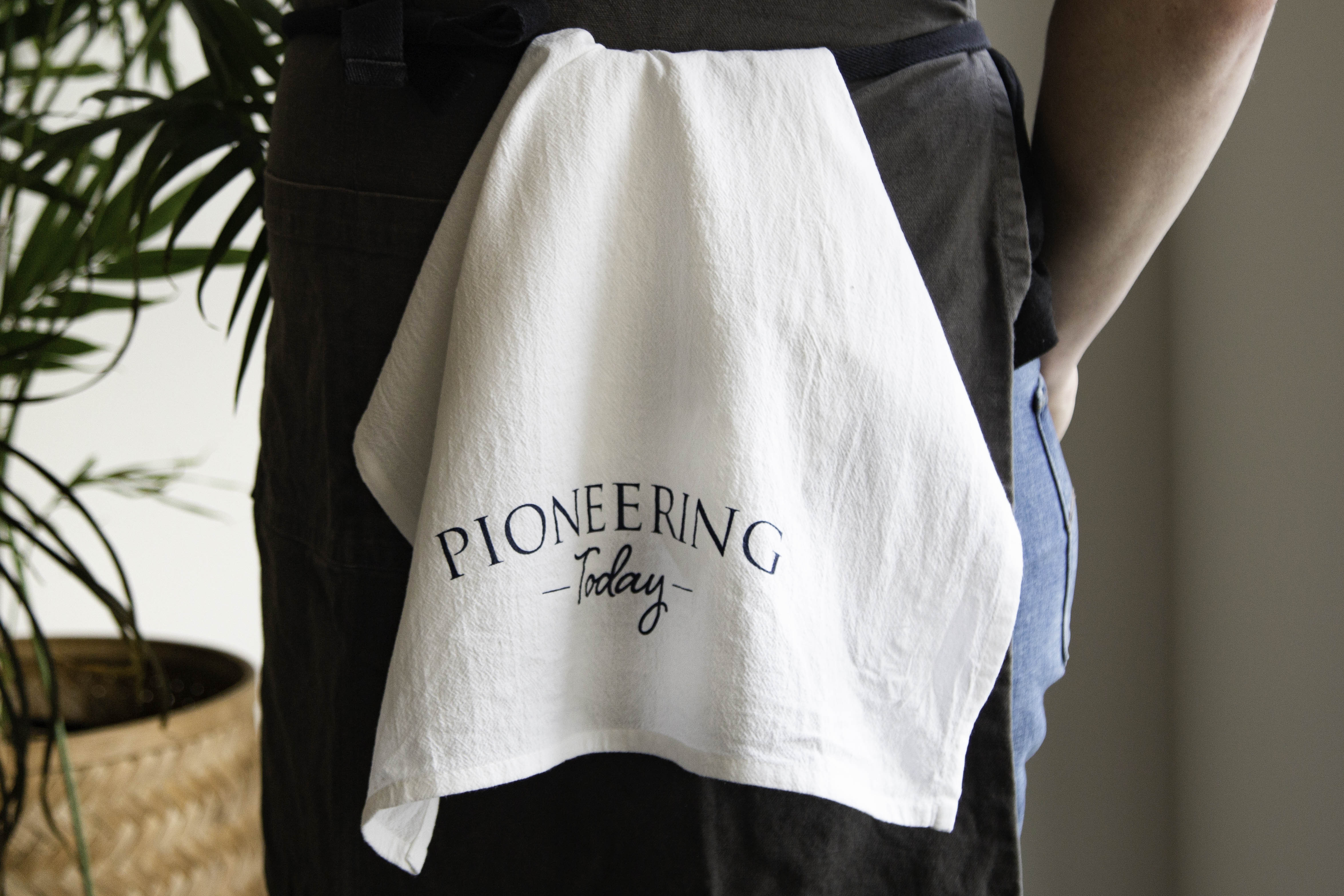 Pioneering Today Tea Towels - Melissa K. Norris