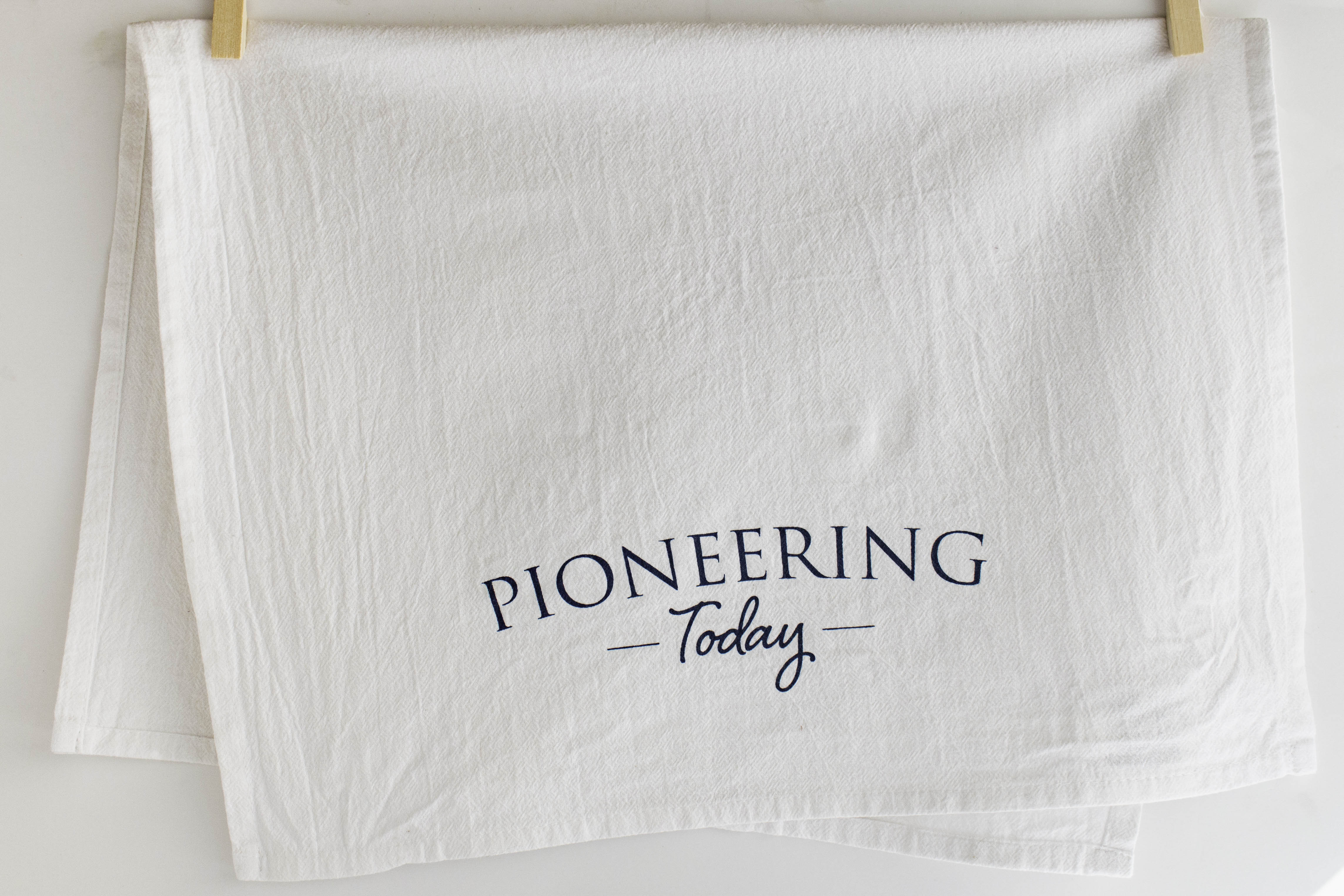 Pioneering Today Tea Towels - Melissa K. Norris