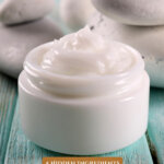 Pinterest pin for the hidden ingredients in skincare. Images of natural skincare products.