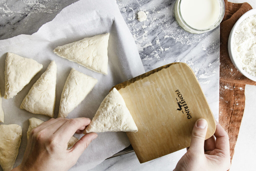 Wooden Dough Scraper Koa - Melissa K. Norris