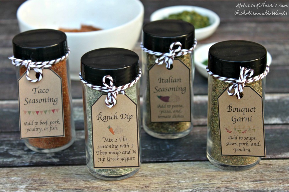 Create Beautiful DIY Spice Jars - Wallet Whisperer