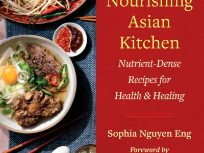Book cover of the book The Nourishing Asian Kitchen by Sophia Eng.