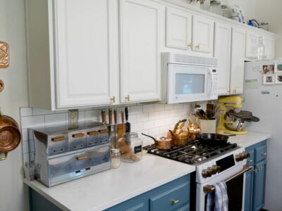 Kitchen remodel photo.